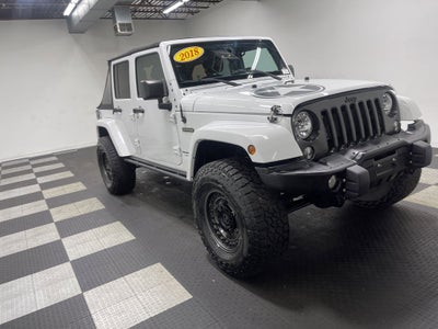 2018 Jeep Wrangler JK Unlimited Freedom Edition 4x4