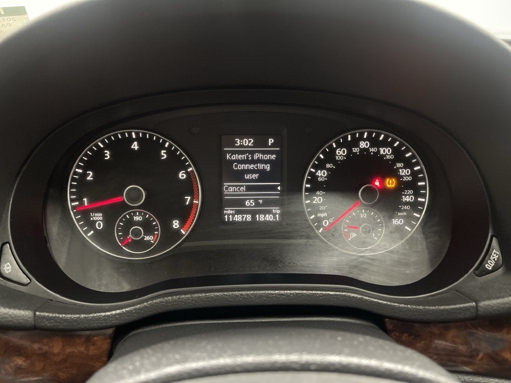 2012 Volkswagen Passat 2.5L SEL