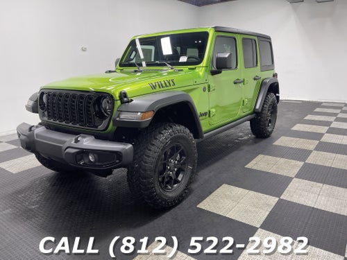 2026 Jeep Wrangler WRANGLER 4-DOOR WILLYS